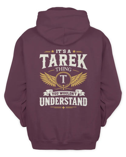 TAREK KT06-M008 It’s a [NAME] Thing – You Wouldn’t Understand | Personalized Vintage T-Shirt - Unisex Hoodie - Maroon