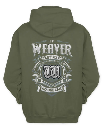 WEAVER AP81-K4-626 - Personalized Ahmed Quote Apparel “If Ahmed Can't Fix It, No One Can” - Unisex Hoodie - Military Green