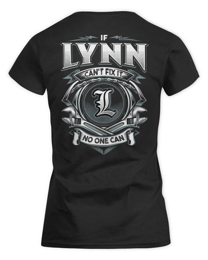 LYNN AP81-K4-626 - Personalized Ahmed Quote Apparel “If Ahmed Can't Fix It, No One Can” - Women's Standard T-Shirt - Black