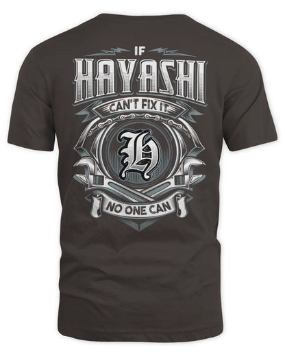HAYASHI AP81-K4-626 - Personalized Ahmed Quote Apparel “If Ahmed Can't Fix It, No One Can” - Unisex Standard T-Shirt - Dark Chocolate