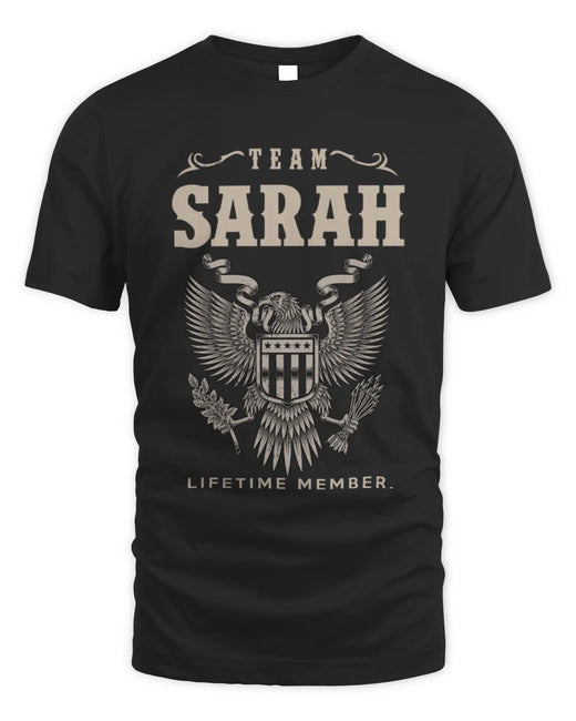 SARAH TP06-K82 – Personalized Classic Style Apparel “Team NAME Lifetime Member”