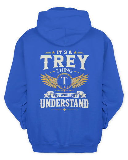 TREY KT06-M008 It’s a [NAME] Thing – You Wouldn’t Understand | Personalized Vintage T-Shirt - Unisex Hoodie - Royal