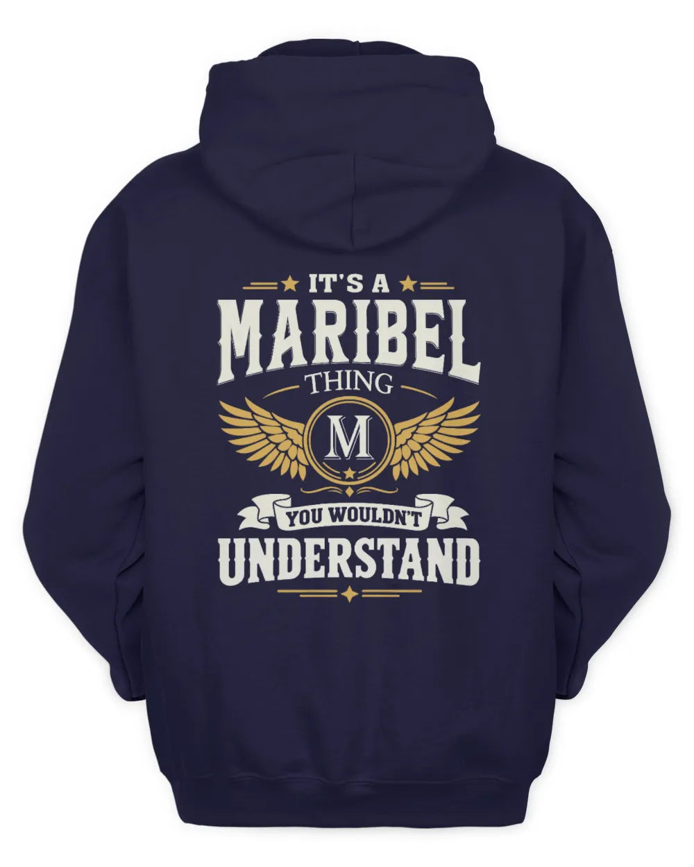 MARIBEL KT06-M008 It’s a [NAME] Thing – You Wouldn’t Understand | Personalized Vintage T-Shirt - Unisex Hoodie - Navy