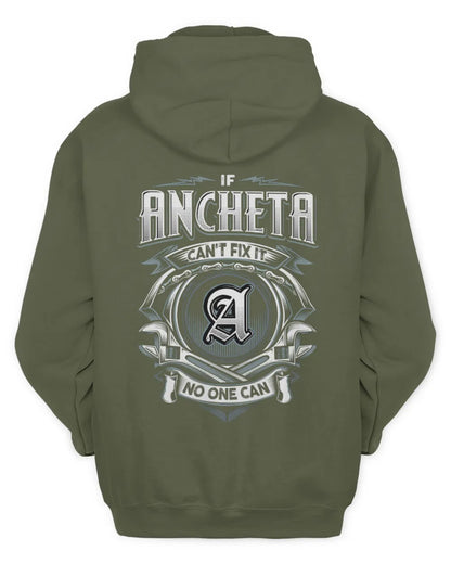 ANCHETA AP81-K4-626 - Personalized Ahmed Quote Apparel “If Ahmed Can't Fix It, No One Can” - Unisex Hoodie - Military Green
