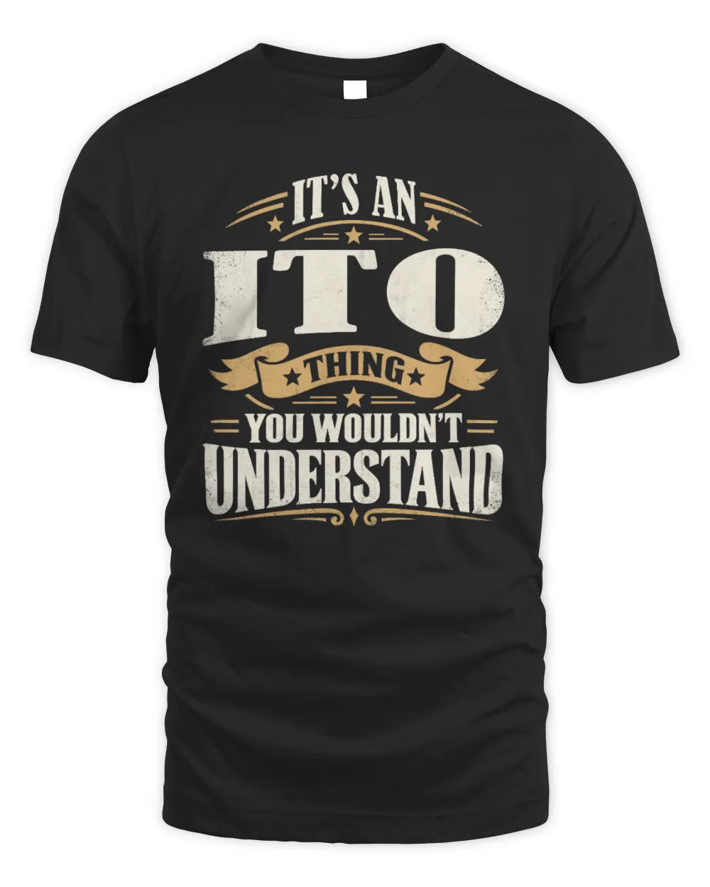 ITO P08 TH51 - Personalized “It’s a/an [NAME] Thing – You Wouldn’t Understand” Shirt - Unisex Standard T-Shirt - Black