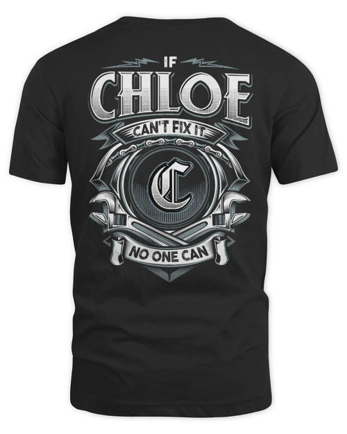 CHLOE AP81-K4-626 - Personalized Ahmed Quote Apparel “If Ahmed Can't Fix It, No One Can” - Unisex Standard T-Shirt - Black