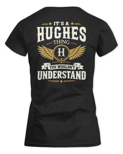 HUGHES KT06-M008 It’s a [NAME] Thing – You Wouldn’t Understand | Personalized Vintage T-Shirt - Women's Standard T-Shirt - Black