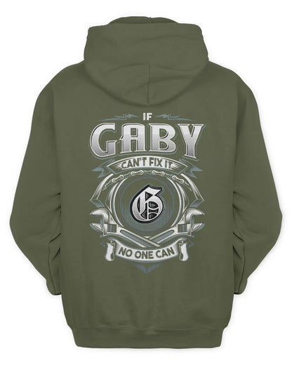 GABY AP81-K4-626 - Personalized Ahmed Quote Apparel “If Ahmed Can't Fix It, No One Can” - Unisex Hoodie - Military Green