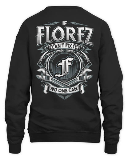 FLOREZ AP81-K4-626 - Personalized Ahmed Quote Apparel “If Ahmed Can't Fix It, No One Can” - Unisex Sweatshirt - Black