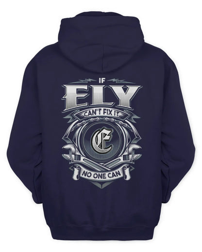 ELY AP81-K4-626 - Personalized Ahmed Quote Apparel “If Ahmed Can't Fix It, No One Can” - Unisex Hoodie - Navy