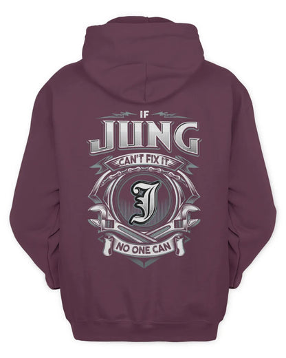 JUNG AP81-K4-626 - Personalized Ahmed Quote Apparel “If Ahmed Can't Fix It, No One Can” - Unisex Hoodie - Maroon