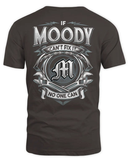 MOODY AP81-K4-626 - Personalized Ahmed Quote Apparel “If Ahmed Can't Fix It, No One Can” - Unisex Standard T-Shirt - Dark Chocolate
