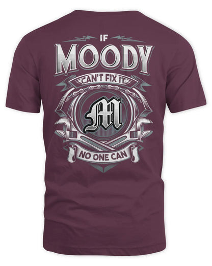 MOODY AP81-K4-626 - Personalized Ahmed Quote Apparel “If Ahmed Can't Fix It, No One Can” - Unisex Standard T-Shirt - Maroon