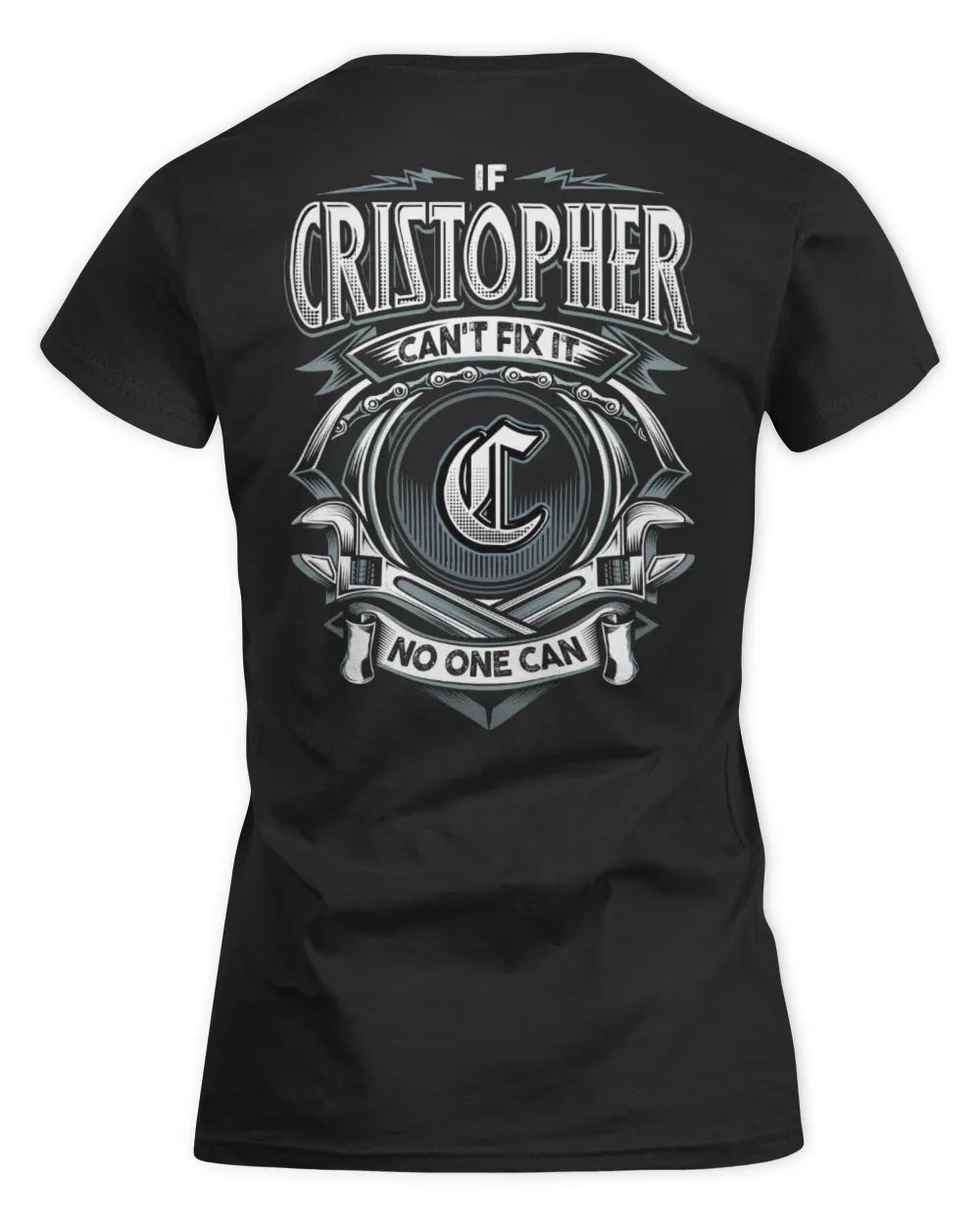 CRISTOPHER AP81-K4-626 - Personalized Ahmed Quote Apparel “If Ahmed Can't Fix It, No One Can” - Women's Standard T-Shirt - Black