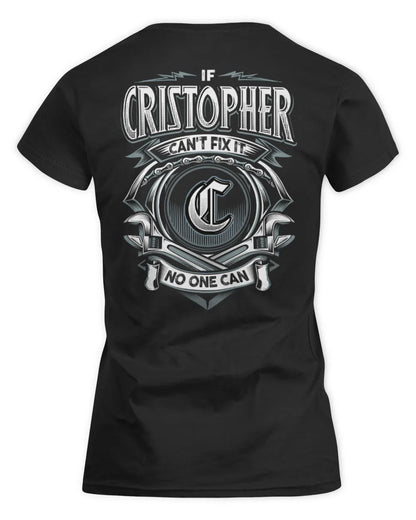 CRISTOPHER AP81-K4-626 - Personalized Ahmed Quote Apparel “If Ahmed Can't Fix It, No One Can” - Women's Standard T-Shirt - Black