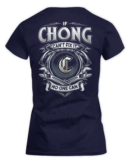 CHONG AP81-K4-626 - Personalized Ahmed Quote Apparel “If Ahmed Can't Fix It, No One Can” - Women's Standard T-Shirt - Navy