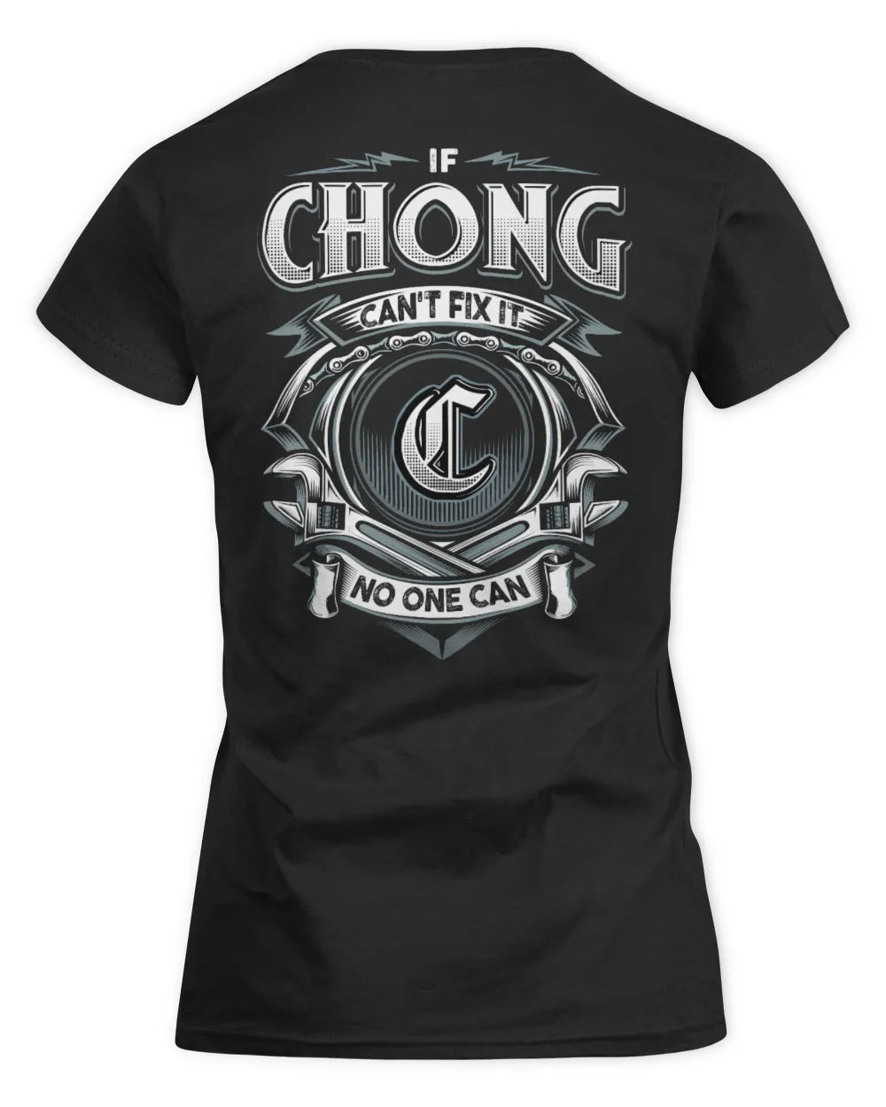 CHONG AP81-K4-626 - Personalized Ahmed Quote Apparel “If Ahmed Can't Fix It, No One Can” - Women's Standard T-Shirt - Black