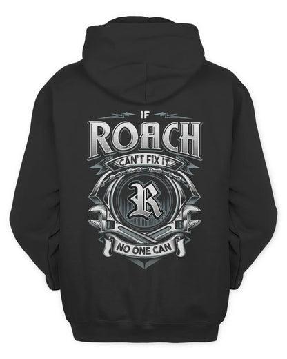 ROACH AP81-K4-626 - Personalized Ahmed Quote Apparel “If Ahmed Can't Fix It, No One Can” - Unisex Hoodie - Black
