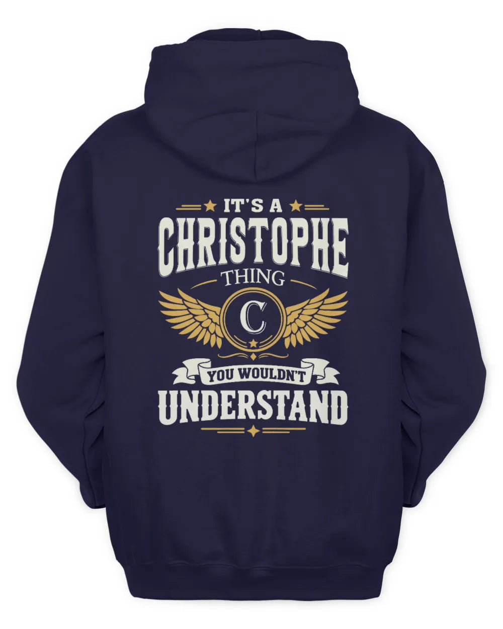 CHRISTOPHE KT06-M008 It’s a [NAME] Thing – You Wouldn’t Understand | Personalized Vintage T-Shirt - Unisex Hoodie - Navy