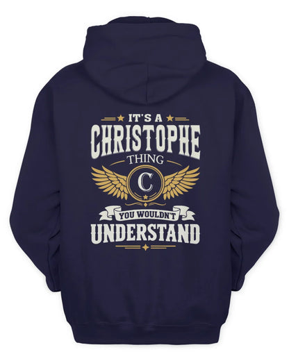 CHRISTOPHE KT06-M008 It’s a [NAME] Thing – You Wouldn’t Understand | Personalized Vintage T-Shirt - Unisex Hoodie - Navy