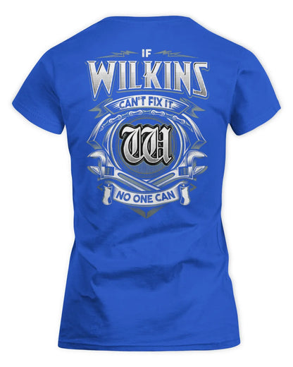 WILKINS AP81-K4-626 - Personalized Ahmed Quote Apparel “If Ahmed Can't Fix It, No One Can” - Women's Standard T-Shirt - Royal