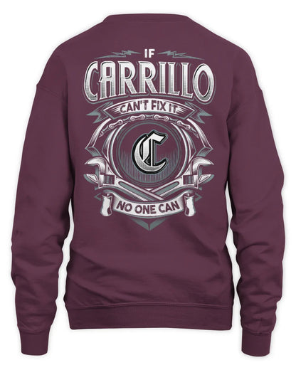 CARRILLO AP81-K4-626 - Personalized Ahmed Quote Apparel “If Ahmed Can't Fix It, No One Can” - Unisex Sweatshirt - Maroon