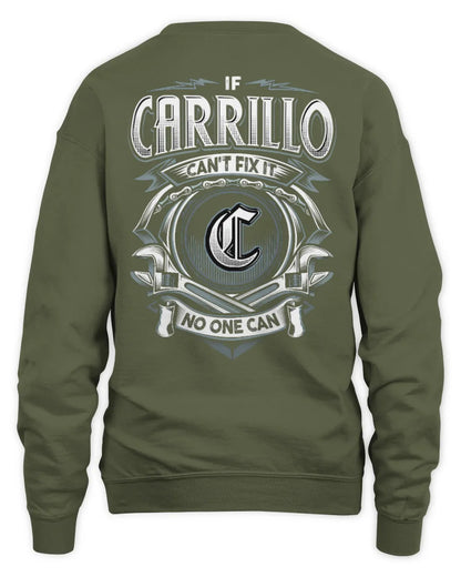 CARRILLO AP81-K4-626 - Personalized Ahmed Quote Apparel “If Ahmed Can't Fix It, No One Can” - Unisex Sweatshirt - Military Green