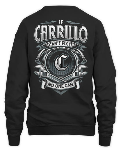 CARRILLO AP81-K4-626 - Personalized Ahmed Quote Apparel “If Ahmed Can't Fix It, No One Can” - Unisex Sweatshirt - Black