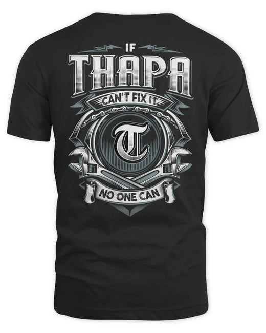 THAPA AP81-K4-626 - Personalized Ahmed Quote Apparel “If Ahmed Can't Fix It, No One Can”