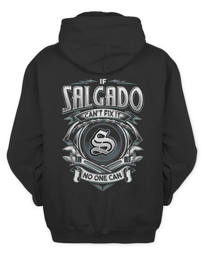 SALGADO AP81-K4-626 - Personalized Ahmed Quote Apparel “If Ahmed Can't Fix It, No One Can” - Unisex Hoodie - Black