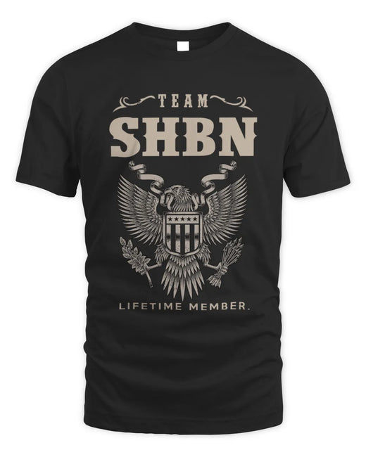 SHBN TP06-K82 – Personalized Classic Style Apparel “Team NAME Lifetime Member”
