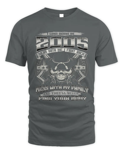 2005 HH89-K2 – Protective Family Quote T-Shirt - Unisex Standard T-Shirt - Charcoal