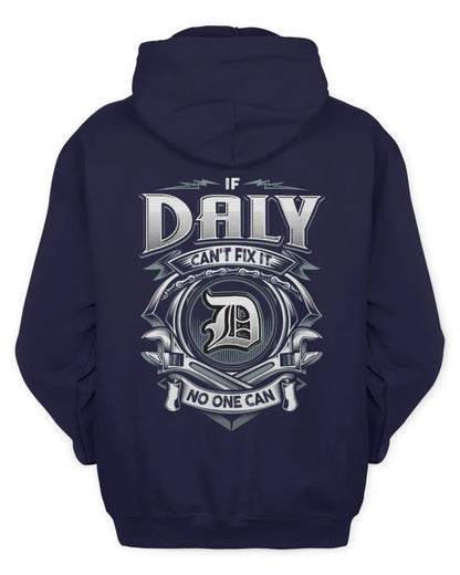 DALY AP81-K4-626 - Personalized Ahmed Quote Apparel “If Ahmed Can't Fix It, No One Can” - Unisex Hoodie - Navy