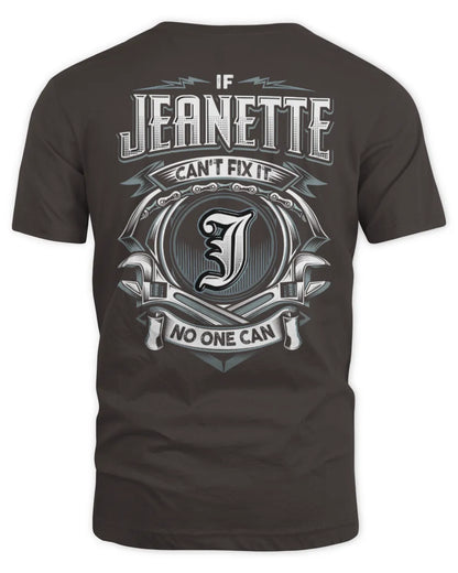 JEANETTE AP81-K4-626 - Personalized Ahmed Quote Apparel “If Ahmed Can't Fix It, No One Can” - Unisex Standard T-Shirt - Dark Chocolate