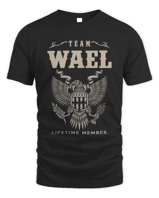 WAEL TP06-K82 – Personalized Classic Style Apparel “Team NAME Lifetime Member”