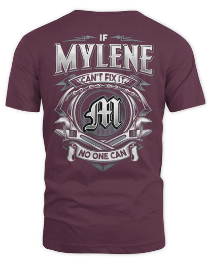 MYLENE AP81-K4-626 - Personalized Ahmed Quote Apparel “If Ahmed Can't Fix It, No One Can” - Unisex Standard T-Shirt - Maroon
