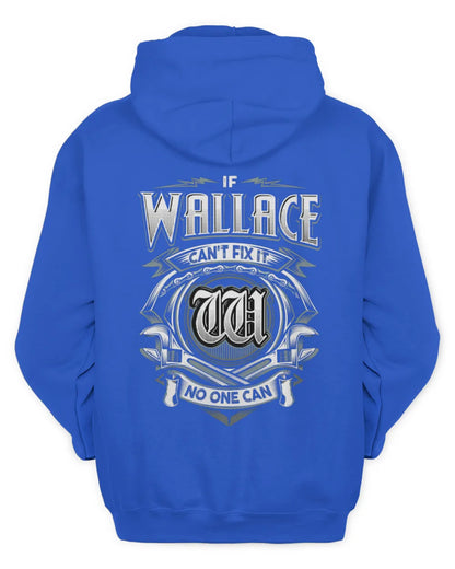 WALLACE AP81-K4-626 - Personalized Ahmed Quote Apparel “If Ahmed Can't Fix It, No One Can” - Unisex Hoodie - Royal