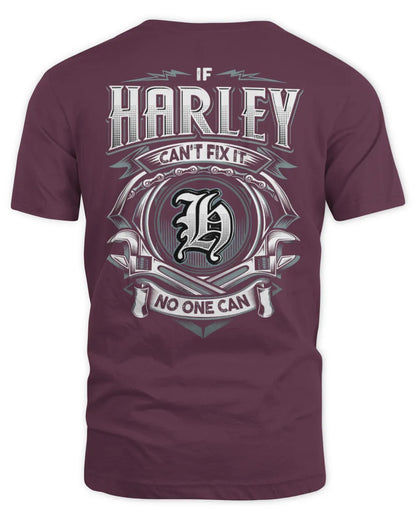 HARLEY AP81-K4-626 - Personalized Ahmed Quote Apparel “If Ahmed Can't Fix It, No One Can” - Unisex Standard T-Shirt - Maroon