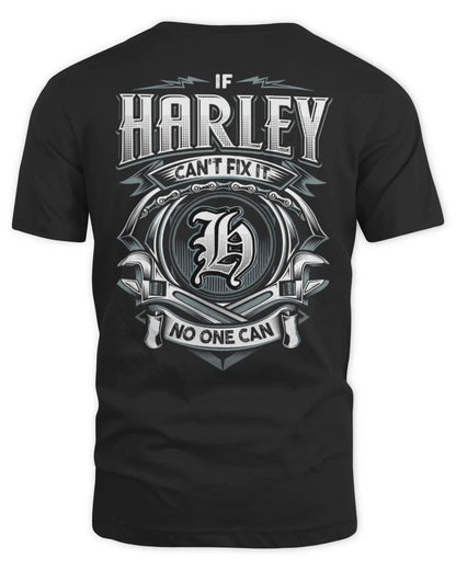 HARLEY AP81-K4-626 - Personalized Ahmed Quote Apparel “If Ahmed Can't Fix It, No One Can” - Unisex Standard T-Shirt - Black