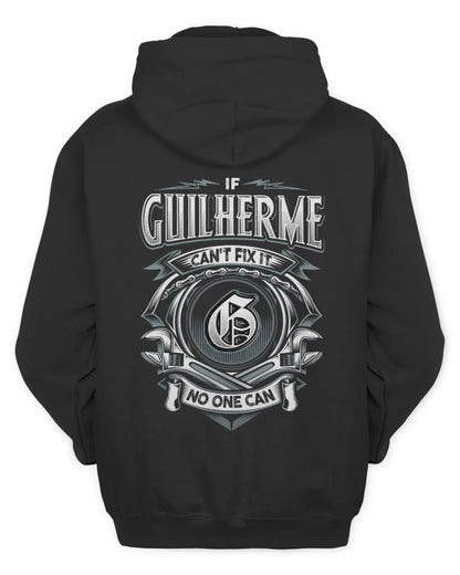 GUILHERME AP81-K4-626 - Personalized Ahmed Quote Apparel “If Ahmed Can't Fix It, No One Can” - Unisex Hoodie - Black