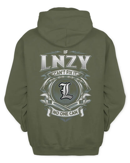 LNZY AP81-K4-626 - Personalized Ahmed Quote Apparel “If Ahmed Can't Fix It, No One Can” - Unisex Hoodie - Military Green