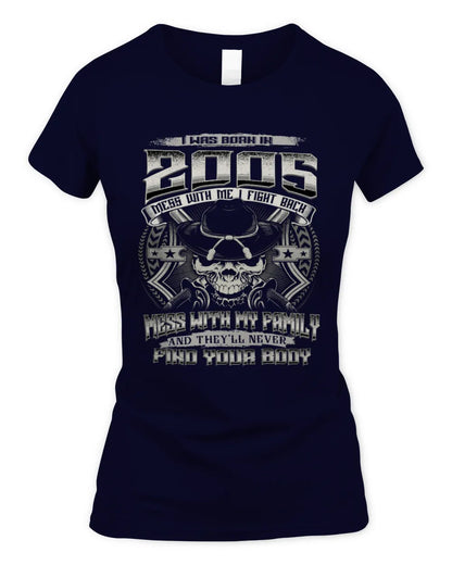 2005 HH89-K2 – Protective Family Quote T-Shirt - Women's Standard T-Shirt - Navy