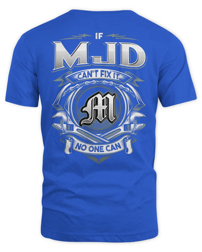 MJD AP81-K4-626 - Personalized Ahmed Quote Apparel “If Ahmed Can't Fix It, No One Can” - Unisex Standard T-Shirt - Royal