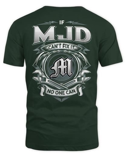 MJD AP81-K4-626 - Personalized Ahmed Quote Apparel “If Ahmed Can't Fix It, No One Can” - Unisex Standard T-Shirt - Forest Green