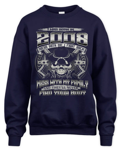 2008 HH89-K2 – Protective Family Quote T-Shirt - Unisex Sweatshirt - Navy