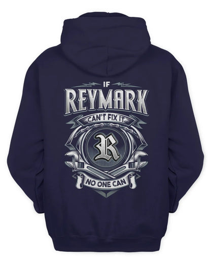 REYMARK AP81-K4-626 - Personalized Ahmed Quote Apparel “If Ahmed Can't Fix It, No One Can” - Unisex Hoodie - Navy