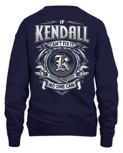 KENDALL AP81-K4-626 - Personalized Ahmed Quote Apparel “If Ahmed Can't Fix It, No One Can” - Unisex Sweatshirt - Navy