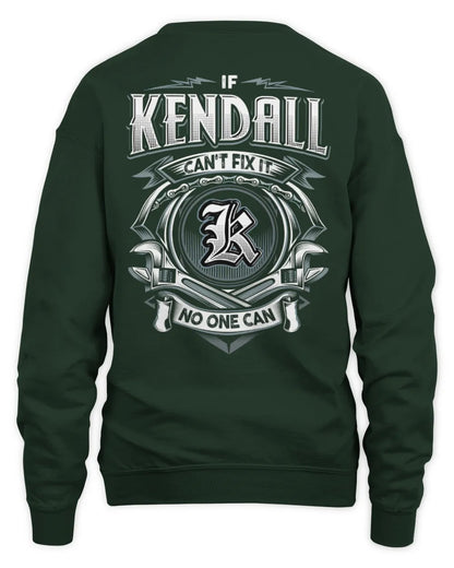KENDALL AP81-K4-626 - Personalized Ahmed Quote Apparel “If Ahmed Can't Fix It, No One Can” - Unisex Sweatshirt - Forest Green
