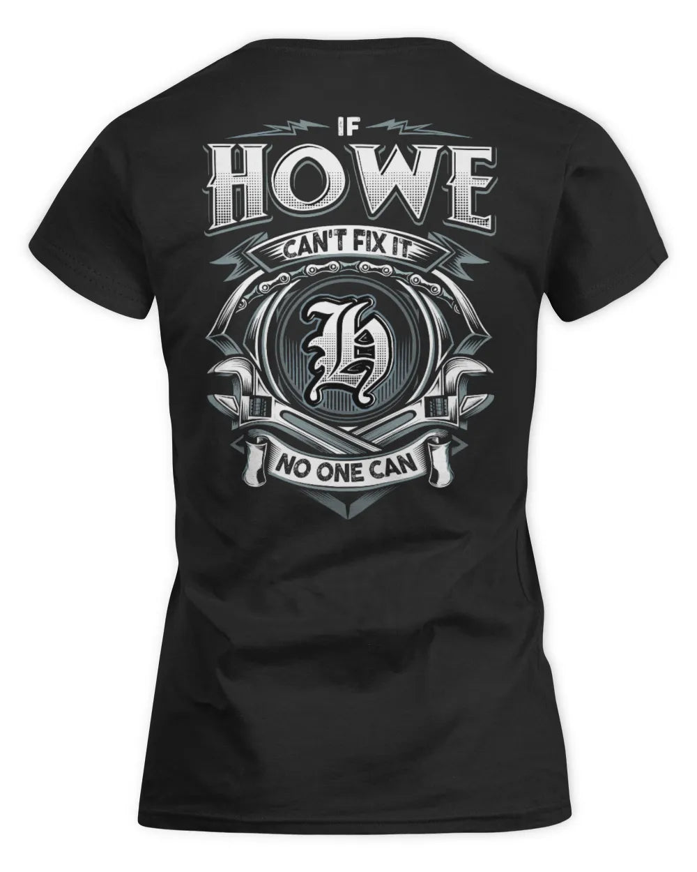 HOWE AP81-K4-626 - Personalized Ahmed Quote Apparel “If Ahmed Can't Fix It, No One Can” - Women's Standard T-Shirt - Black