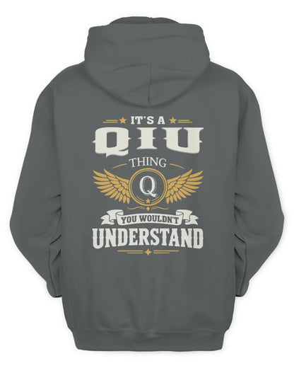 QIU KT06-M008 It’s a [NAME] Thing – You Wouldn’t Understand | Personalized Vintage T-Shirt - Unisex Hoodie - Charcoal